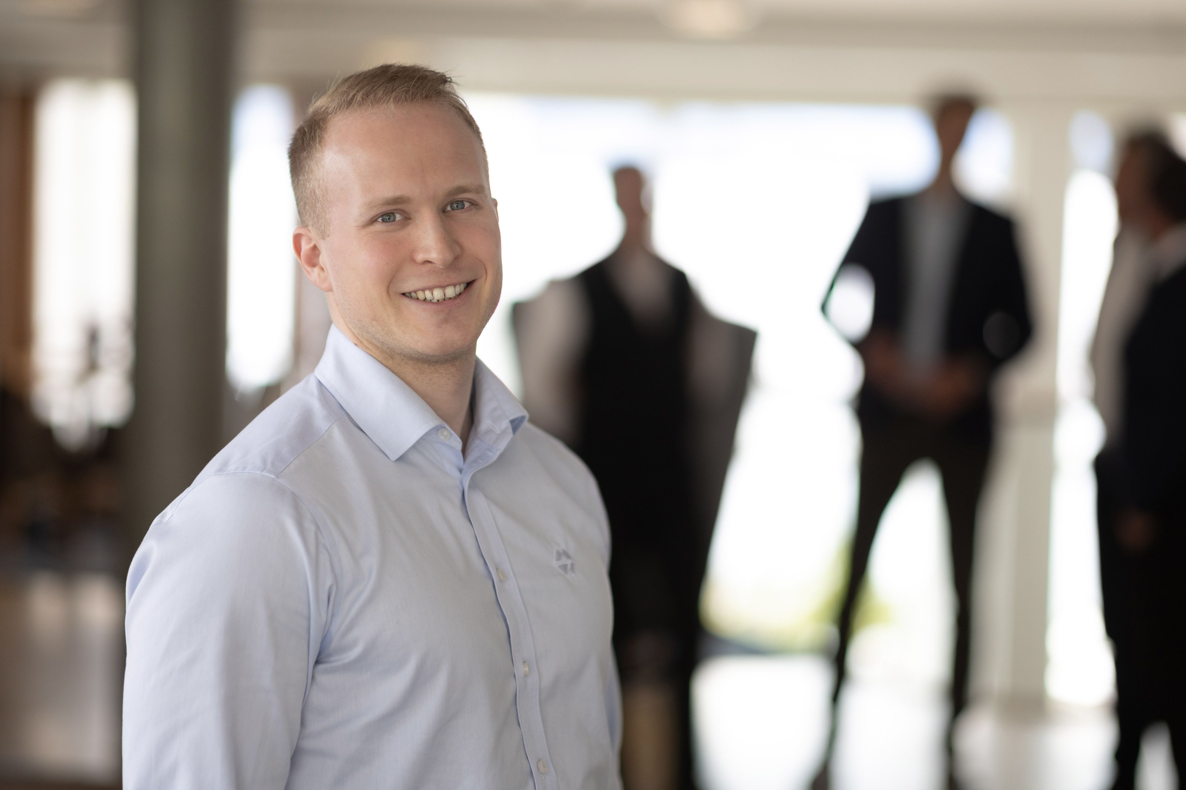 Portrett av Eskild Vik Sørvik i Sparebanken Møre.