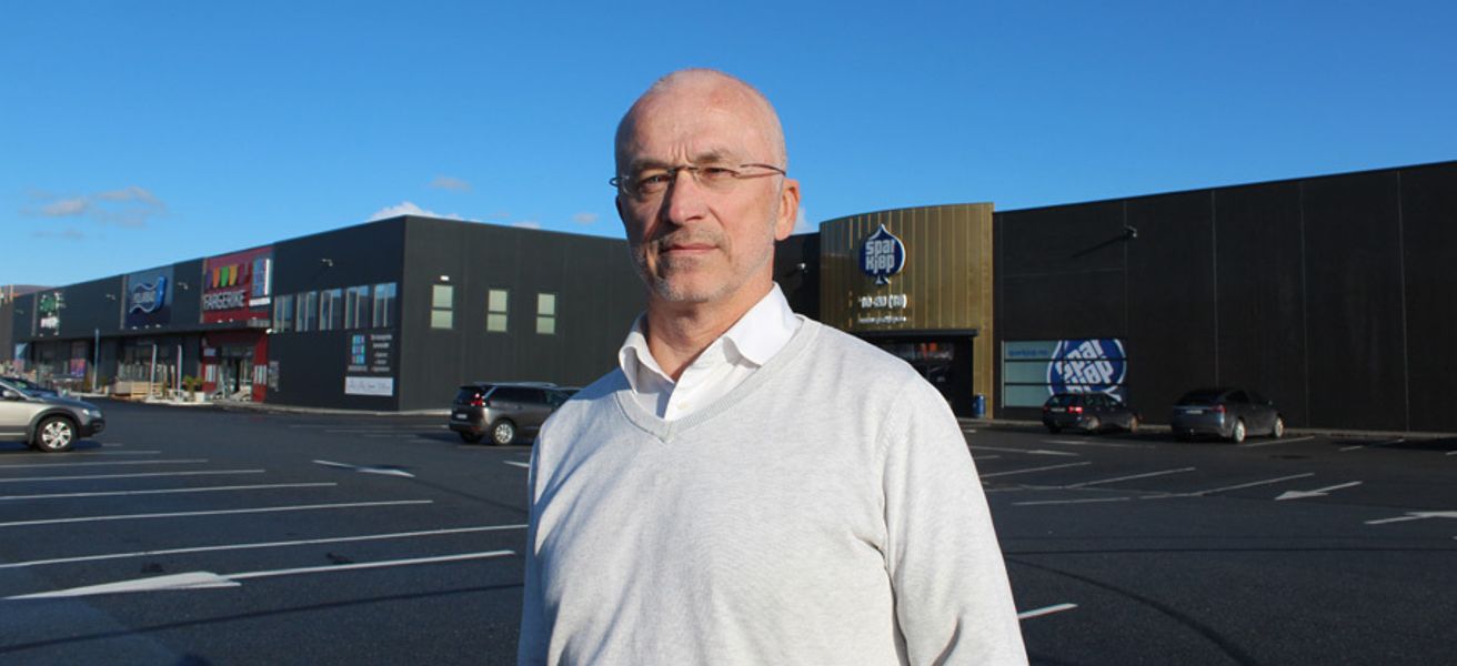 Jan Petter Larsen, daglig leder i Digerneset Næringspark.