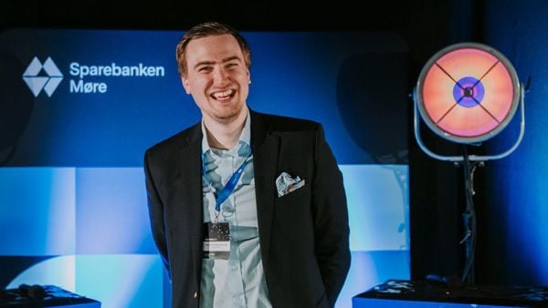 Kristoffer Hessen Sundet, økonomisjef i Waterlift.