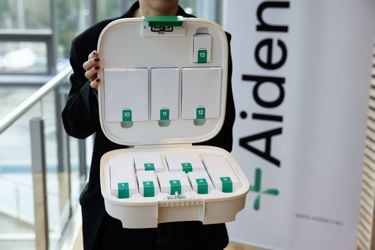 Aidency 113KIT – en medisinsk nødhjelpskoffert med reseptbelagte legemidler, designet for å gi livreddende behandling før ambulansen ankommer.