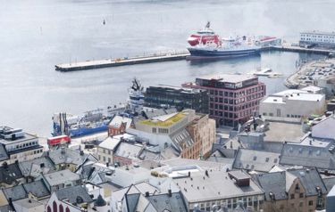 Utsikt fra Aksla (ill.: VerkStad Arkitektur og Plot Arkitekter)