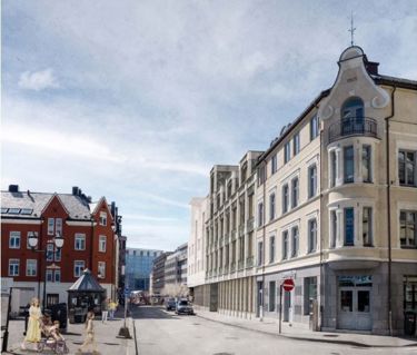 Fra Keiser Wilhelms gate (ill.: VerkStad Arkitektur og Plot Arkitekter)